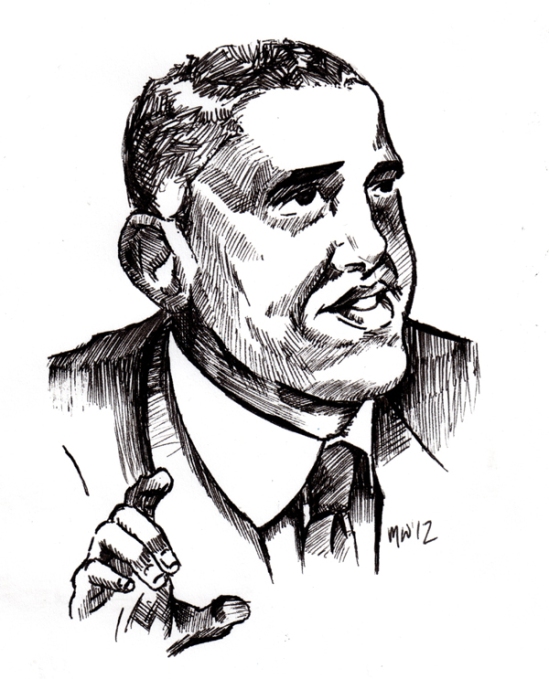Obama drawing